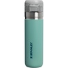 STANLEY Quick Flip GO Water Bottle 24 oz | Push Button Lid | Leakproof and Packable for Travel and Sports | Insulated Stainless Steel | BPA-Free | Spring Green