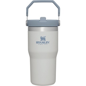 STANLEY IceFlow 2.0 Flip Straw Tumbler with Handle, 30 oz | Twist On Lid and Flip Up Straw | Leak Resistant Water Bottle | Insulated Stainless Steel | BPA-Free | Team Dark Green Red(Fog)