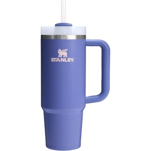 STANLEY Quencher H2.0 Tumbler with Handle and Straw 40 oz | Flowstate 3-Position Lid | Cup Holder Compatible for Travel | Insulated Stainless Steel Cup | BPA-Free | Chili Red Fireworks(Exclusive Lupine)