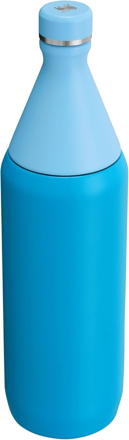 image:imageStanley All Day Slim Bottle 20 oz Twist On Lid with Leakproof Seal Slim Design for Travel amp Gym Insulated Stainless Steel BPAFree Dawn DriftAzure