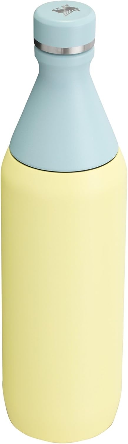 image:imageStanley All Day Slim Bottle 20 oz Twist On Lid with Leakproof Seal Slim Design for Travel amp Gym Insulated Stainless Steel BPAFree Dawn DriftPomelo