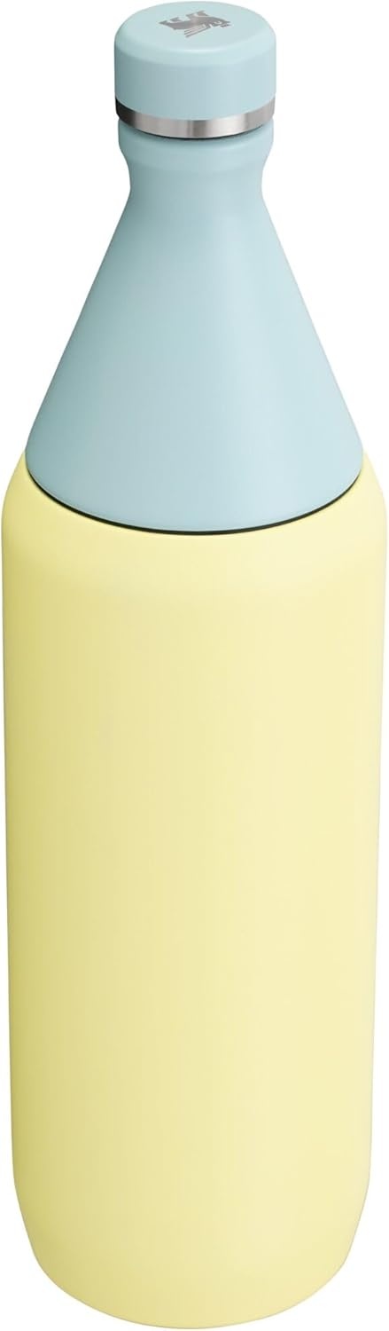 image:imageStanley All Day Slim Bottle 20 oz Twist On Lid with Leakproof Seal Slim Design for Travel amp Gym Insulated Stainless Steel BPAFree Dawn DriftPomelo