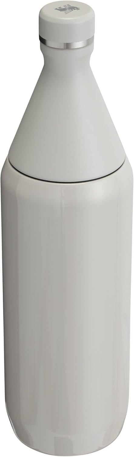 image:imageStanley All Day Slim Bottle 20 oz Twist On Lid with Leakproof Seal Slim Design for Travel amp Gym Insulated Stainless Steel BPAFree Peach Rose GlossAsh