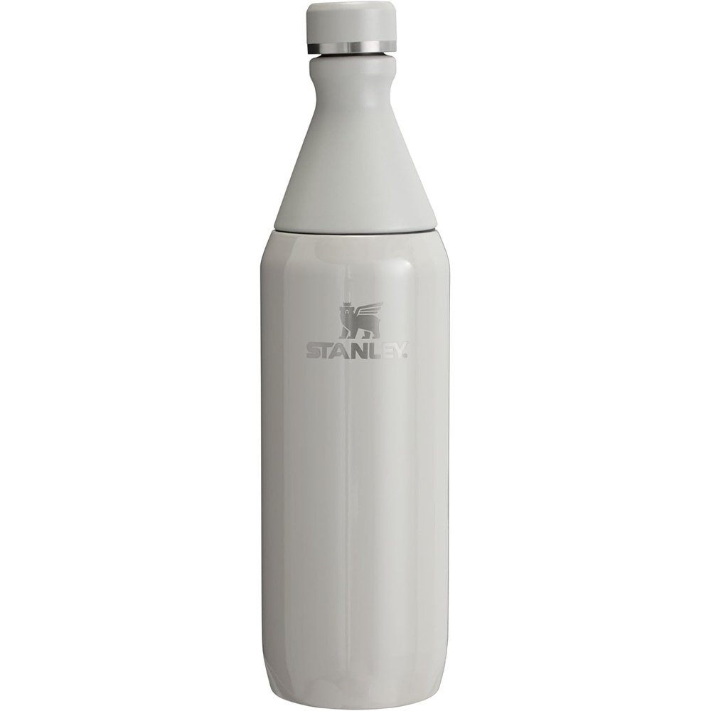 image:imageStanley All Day Slim Bottle 20 oz Twist On Lid with Leakproof Seal Slim Design for Travel amp Gym Insulated Stainless Steel BPAFree Blue Sky GlossAsh
