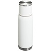 Stanley Adventure-To-Go Vacuum Bottle 25 oz | Wide Mouth with Leakproof Cup Lid | Keep Drinks Hot or Cold | Packable for Travel | Insulated Stainless Steel Thermal Bottle | BPA-Free | Spring Green(Frost)