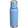 Stanley Adventure-To-Go Vacuum Bottle 25 oz | Wide Mouth with Leakproof Cup Lid | Keep Drinks Hot or Cold | Packable for Travel | Insulated Stainless Steel Thermal Bottle | BPA-Free | Blue Sky(Blue Sky)