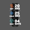Stanley Adventure-To-Go Vacuum Bottle 25 oz | Wide Mouth with Leakproof Cup Lid | Keep Drinks Hot or Cold | Packable for Travel | Insulated Stainless Steel Thermal Bottle | BPA-Free | Black 2.0(Charcoal Glow)