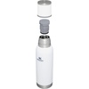 Stanley Adventure-To-Go Vacuum Bottle 25 oz | Wide Mouth with Leakproof Cup Lid | Keep Drinks Hot or Cold | Packable for Travel | Insulated Stainless Steel Thermal Bottle | BPA-Free | Spring Green(Polar)