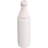 Stanley All Day Slim Bottle 20 oz | Twist On Lid with Leakproof Seal | Slim Design for Travel & Gym | Insulated Stainless Steel | BPA-Free | Blue Sky Gloss(Rose Quartz)
