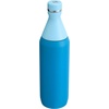 Stanley All Day Slim Bottle 20 oz | Twist On Lid with Leakproof Seal | Slim Design for Travel & Gym | Insulated Stainless Steel | BPA-Free | Blue Sky Gloss(Azure)