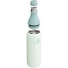 Stanley All Day Slim Bottle 20 oz | Twist On Lid with Leakproof Seal | Slim Design for Travel & Gym | Insulated Stainless Steel | BPA-Free | Blue Sky Gloss(Mist)