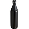 Stanley All Day Slim Bottle 20 oz | Twist On Lid with Leakproof Seal | Slim Design for Travel & Gym | Insulated Stainless Steel | BPA-Free | Dawn Drift(Black)