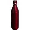 Stanley All Day Slim Bottle 20 oz | Twist On Lid with Leakproof Seal | Slim Design for Travel & Gym | Insulated Stainless Steel | BPA-Free | Dawn Drift(Garnet Shine)