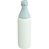 Stanley All Day Slim Bottle 20 oz | Twist On Lid with Leakproof Seal | Slim Design for Travel & Gym | Insulated Stainless Steel | BPA-Free | Peach Rose Gloss(Mist)