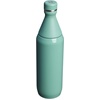 Stanley All Day Slim Bottle 20 oz | Twist On Lid with Leakproof Seal | Slim Design for Travel & Gym | Insulated Stainless Steel | BPA-Free | Peach Rose Gloss(Spring Green Gloss)