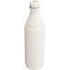 Stanley All Day Slim Bottle 20 oz | Twist On Lid with Leakproof Seal | Slim Design for Travel & Gym | Insulated Stainless Steel | BPA-Free | Peach Rose Gloss(Cream)