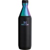 Stanley All Day Slim Bottle 20 oz | Twist On Lid with Leakproof Seal | Slim Design for Travel & Gym | Insulated Stainless Steel | BPA-Free | Blue Sky Gloss(Black Chroma)