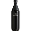 Stanley All Day Slim Bottle 20 oz | Twist On Lid with Leakproof Seal | Slim Design for Travel & Gym | Insulated Stainless Steel | BPA-Free | Dawn Drift(Black)