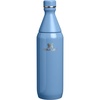Stanley All Day Slim Bottle 20 oz | Twist On Lid with Leakproof Seal | Slim Design for Travel & Gym | Insulated Stainless Steel | BPA-Free | Dawn Drift(Blue Sky Gloss)