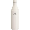 Stanley All Day Slim Bottle 20 oz | Twist On Lid with Leakproof Seal | Slim Design for Travel & Gym | Insulated Stainless Steel | BPA-Free | Dawn Drift(Cream)