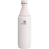 Stanley All Day Slim Bottle 20 oz | Twist On Lid with Leakproof Seal | Slim Design for Travel & Gym | Insulated Stainless Steel | BPA-Free | Peach Rose Gloss(Rose Quartz)