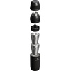 Stanley Happy Hour Cocktail Shaker Set 20 oz | Bartender Kit for Camping and Travel | Cocktail Drink Mixing Set with 2 Cups | Insulated Stainless Steel | BPA-Free | Hammertone Black(Hammertone Black)
