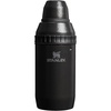Stanley Happy Hour Cocktail Shaker Set 20 oz | Bartender Kit for Camping and Travel | Cocktail Drink Mixing Set with 2 Cups | Insulated Stainless Steel | BPA-Free | Hammertone Black(Hammertone Black)