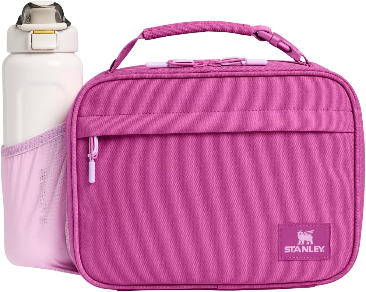 image:imageSTANLEY Assembly Lunch Box 35L Insulated Lunch Bag Rose QuartzDark Blossom