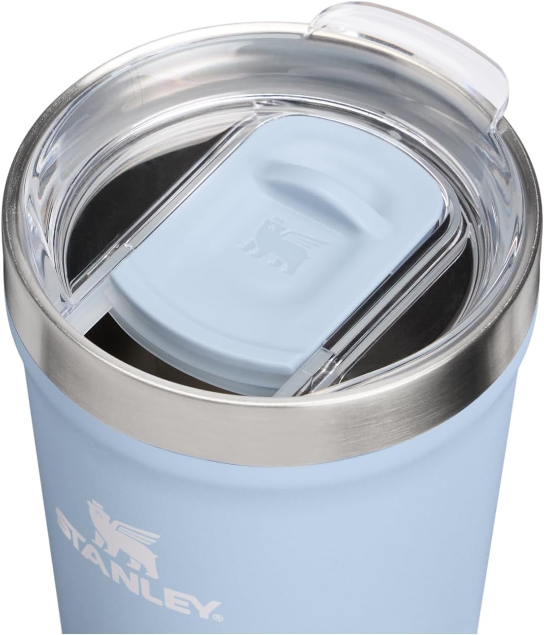image:imageSTANLEY Everyday Tumbler 20 oz Press Fit Drink Through Lid Beverage Coffee and Cocktail Cup Insulated Stainless Steel Wine Glass BPAFree Blue Dream Stone