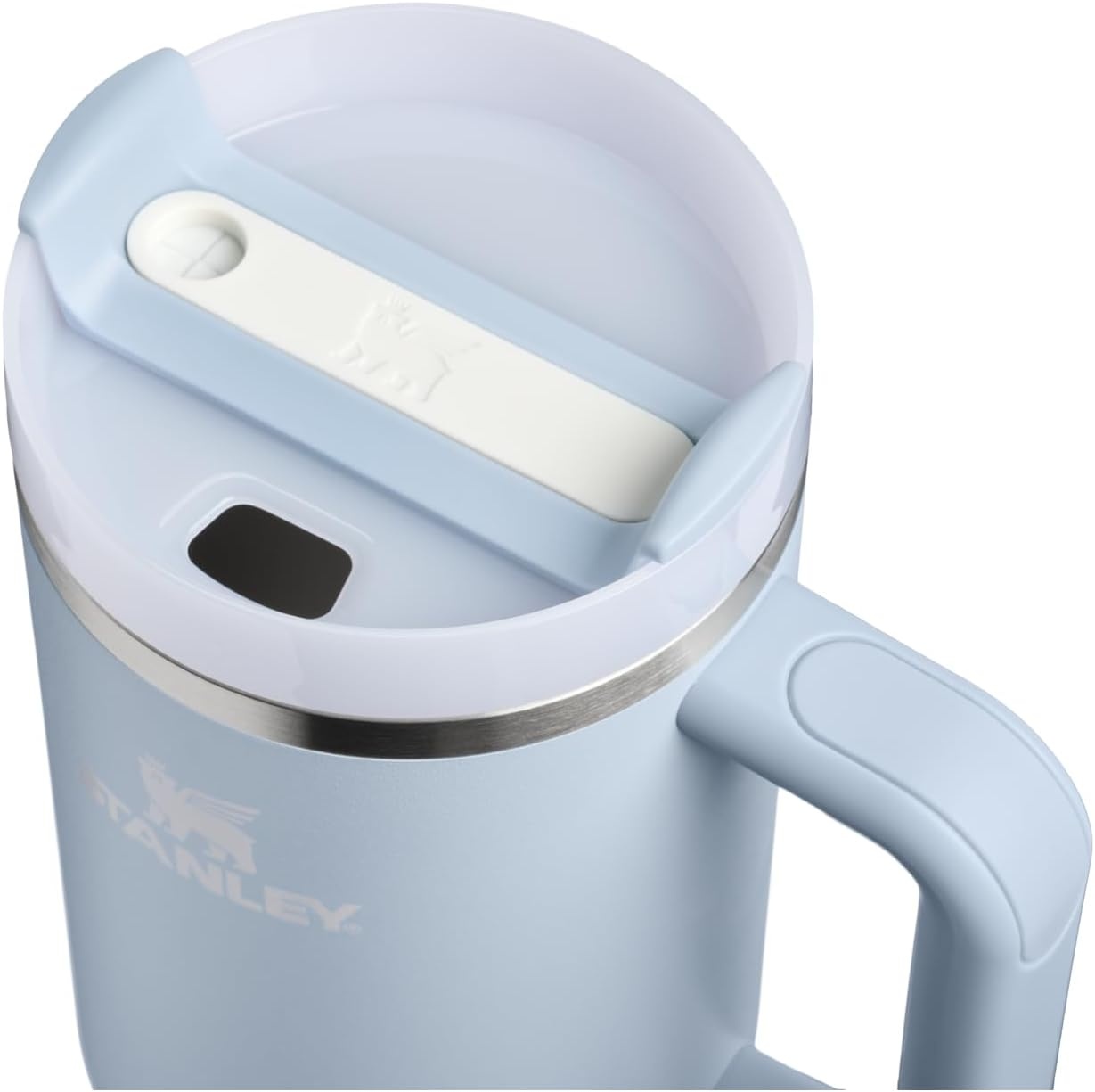 image:imageSTANLEY Quencher H20 Tumbler with Handle and Straw 20 oz Flowstate 3Position Lid Cup Holder Compatible for Travel Insulated Stainless Steel Cup BPAFree Blue Dream StoneBlue Dream Stone
