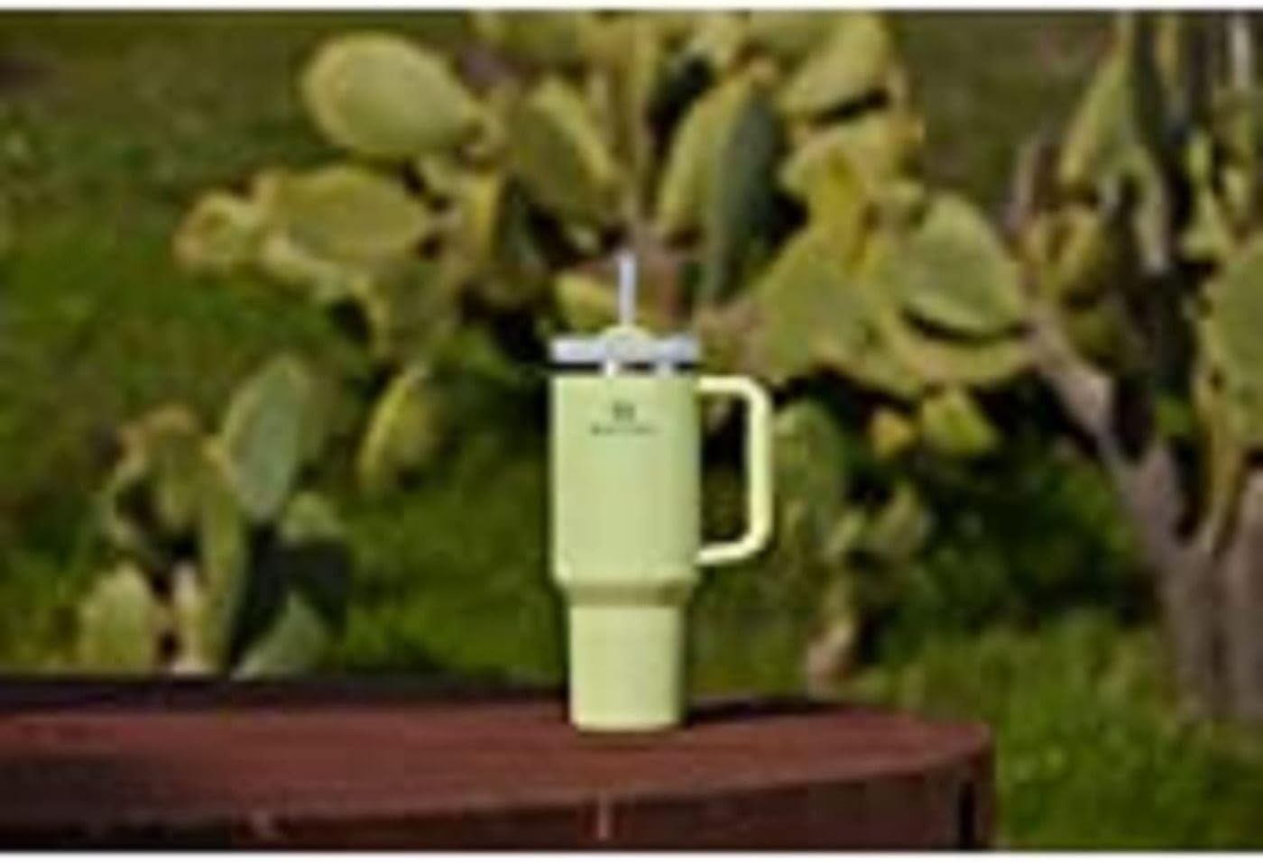 image:imageSTANLEY Quencher H20 Tumbler with Handle and Straw 20 oz Flowstate 3Position Lid Cup Holder Compatible for Travel Insulated Stainless Steel Cup BPAFree Blue Dream StoneCitron