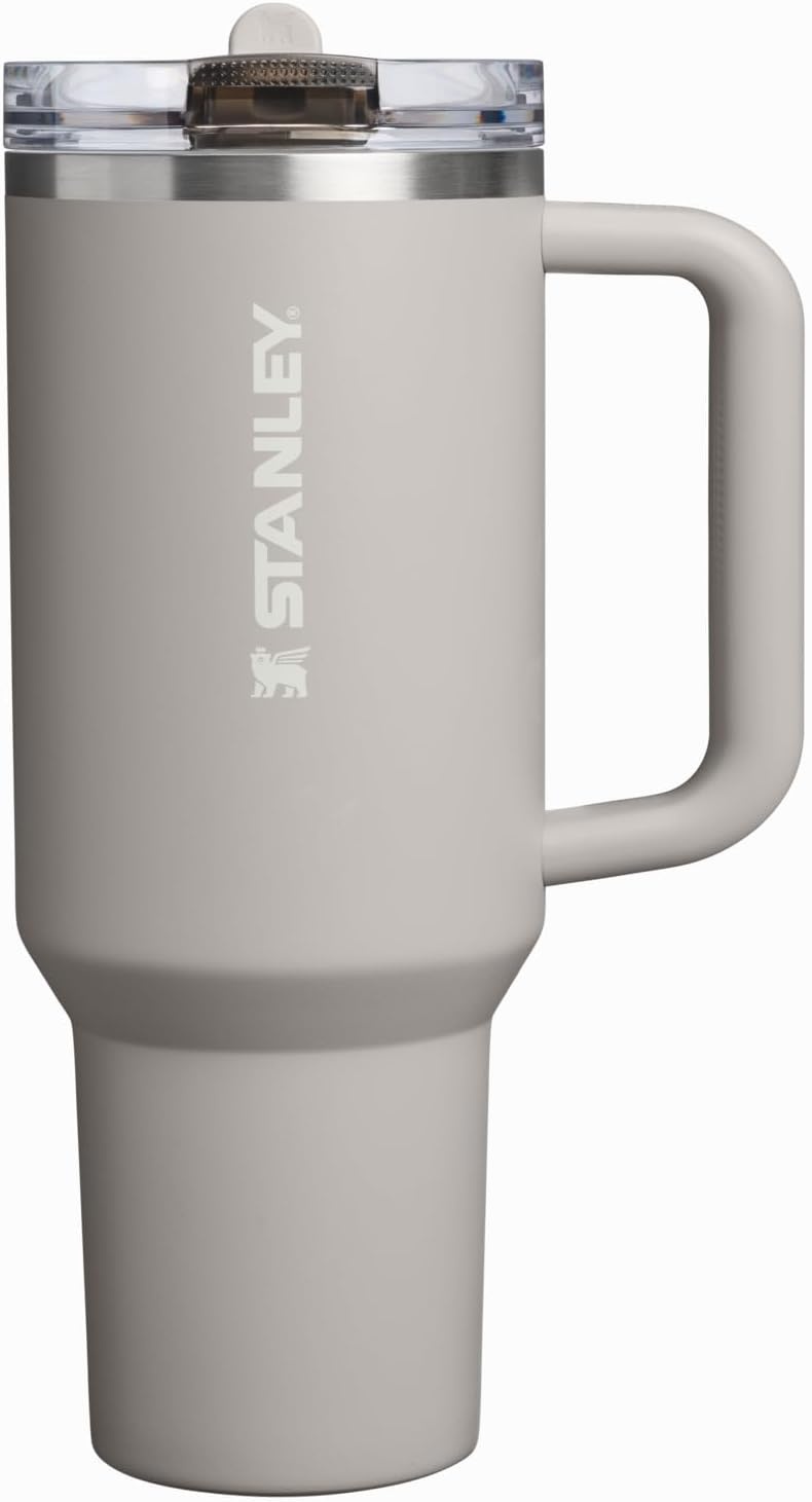 image:imageSTANLEY Quencher ProTour Flip Straw Tumbler with Leakproof Lid 30 oz Builtin Straw and Handle Cup Holder Compatible for Travel insulated Stainless Steel Cup BPAFree Hot PinkAsh