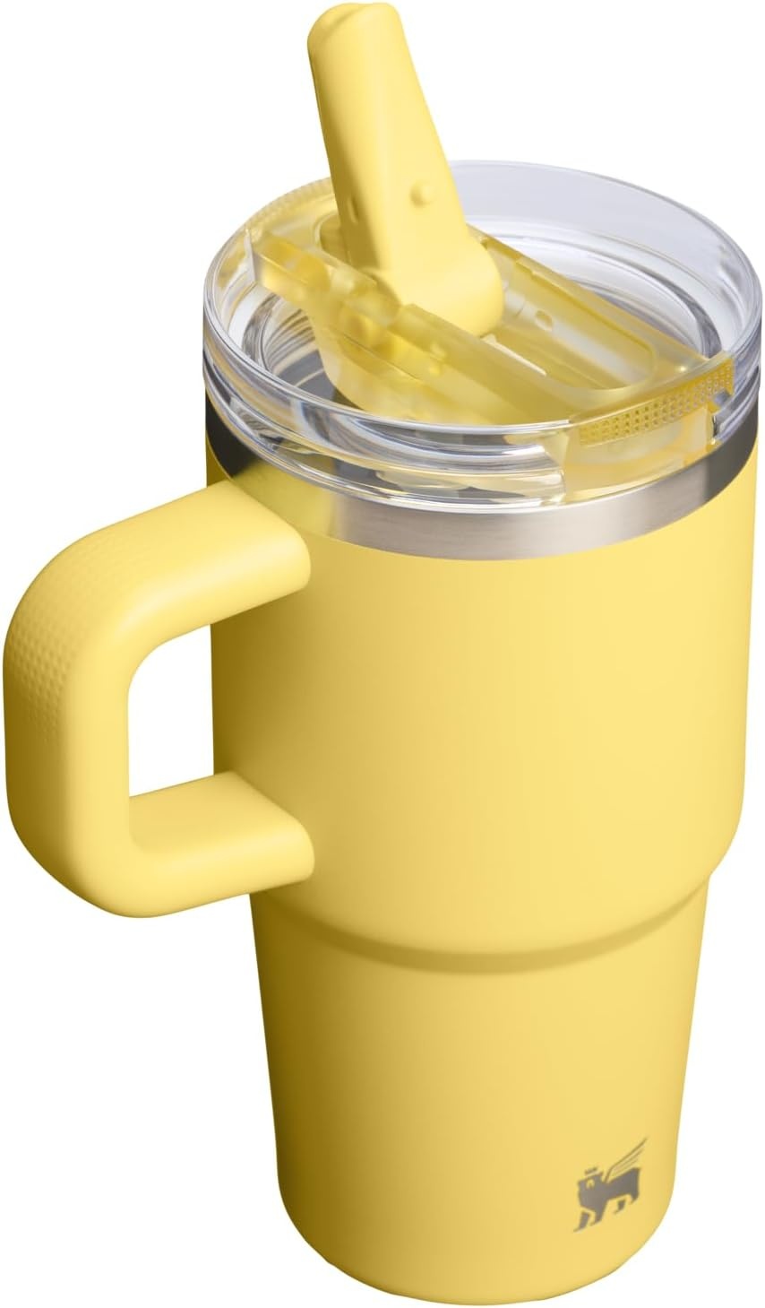 image:imageSTANLEY Quencher ProTour Flip Straw Tumbler with Leakproof Lid 30 oz Builtin Straw and Handle Cup Holder Compatible for Travel insulated Stainless Steel Cup BPAFree Hot PinkDaffodil