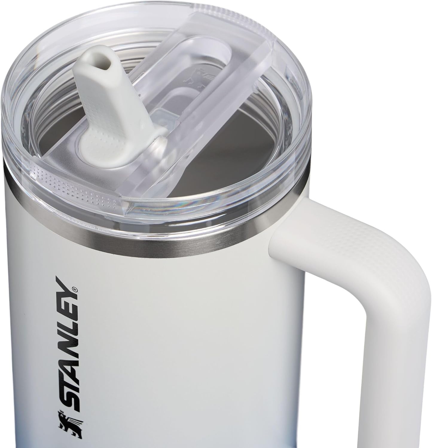 image:imageSTANLEY Quencher ProTour Flip Straw Tumbler with Leakproof Lid 30 oz Builtin Straw and Handle Cup Holder Compatible for Travel insulated Stainless Steel Cup BPAFree Hot PinkBlue Dream Gradient