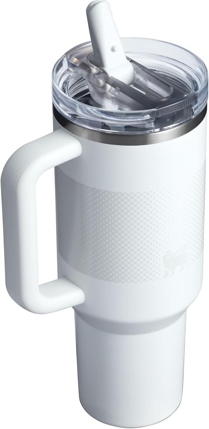 image:imageSTANLEY Quencher ProTour Flip Straw Tumbler with Leakproof Lid 30 oz Builtin Straw and Handle Cup Holder Compatible for Travel insulated Stainless Steel Cup BPAFree Hot PinkFrost Fade