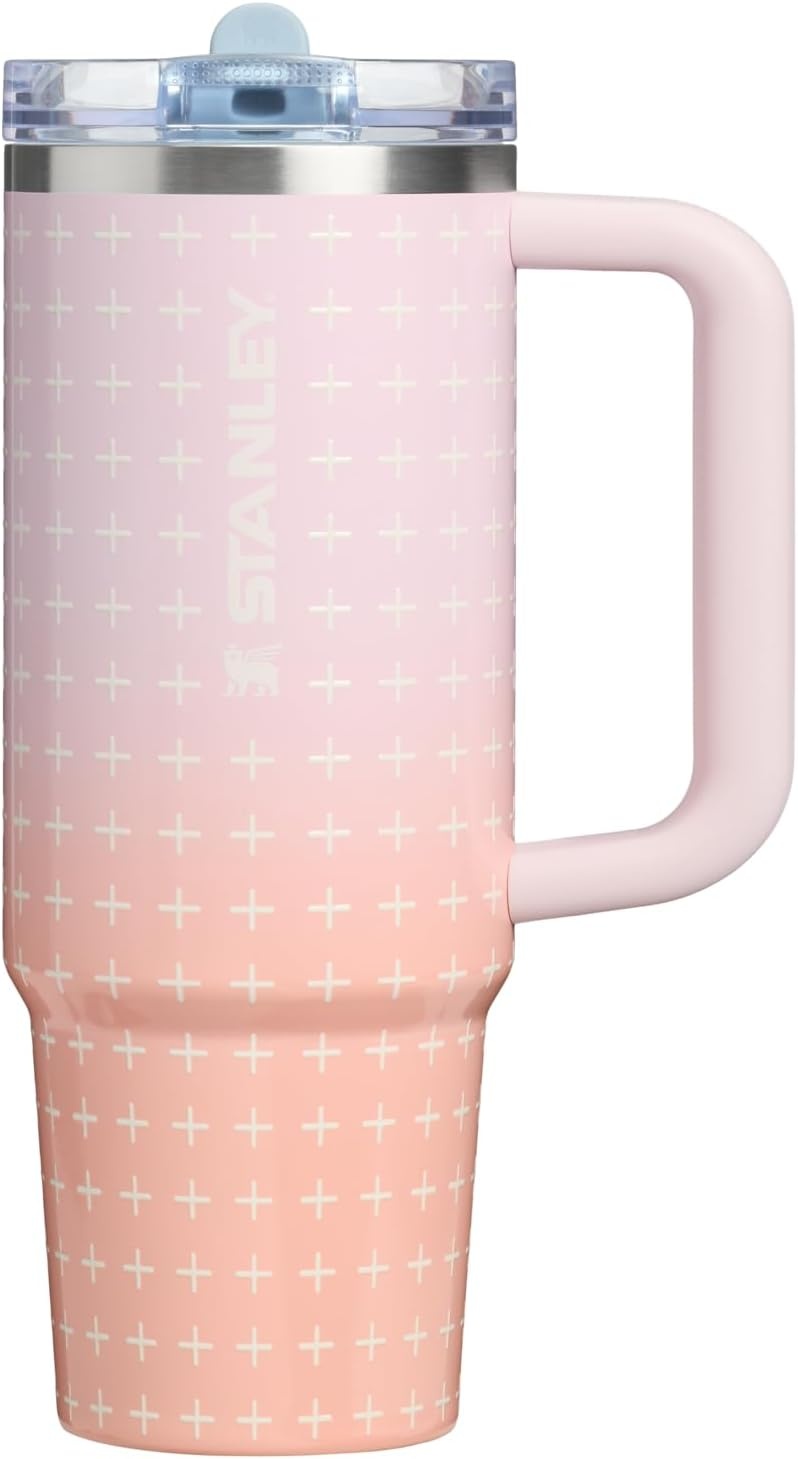 image:imageSTANLEY Quencher ProTour Flip Straw Tumbler with Leakproof Lid 30 oz Builtin Straw and Handle Cup Holder Compatible for Travel insulated Stainless Steel Cup BPAFree Hot PinkSorbet Plus
