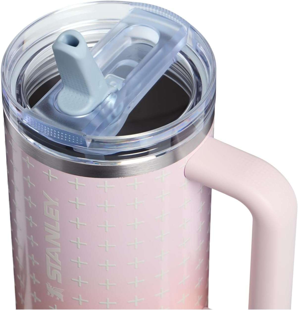 image:imageSTANLEY Quencher ProTour Flip Straw Tumbler with Leakproof Lid 30 oz Builtin Straw and Handle Cup Holder Compatible for Travel insulated Stainless Steel Cup BPAFree Hot PinkSorbet Plus