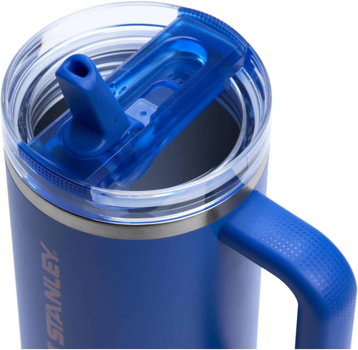 image:imageSTANLEY Quencher ProTour Flip Straw Tumbler with Leakproof Lid 30 oz Builtin Straw and Handle Cup Holder Compatible for Travel insulated Stainless Steel Cup BPAFree Hot PinkOasis Royal Blue