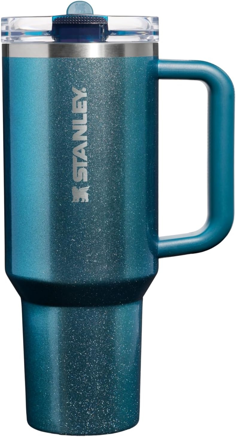 image:imageSTANLEY Quencher ProTour Flip Straw Tumbler with Leakproof Lid 30 oz Builtin Straw and Handle Cup Holder Compatible for Travel insulated Stainless Steel Cup BPAFree Hot PinkPonderosa Shimmer