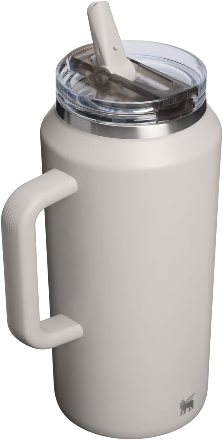 image:imageSTANLEY Quencher ProTour Flip Straw Tumbler with Leakproof Lid 30 oz Builtin Straw and Handle Cup Holder Compatible for Travel insulated Stainless Steel Cup BPAFree Hot PinkAsh