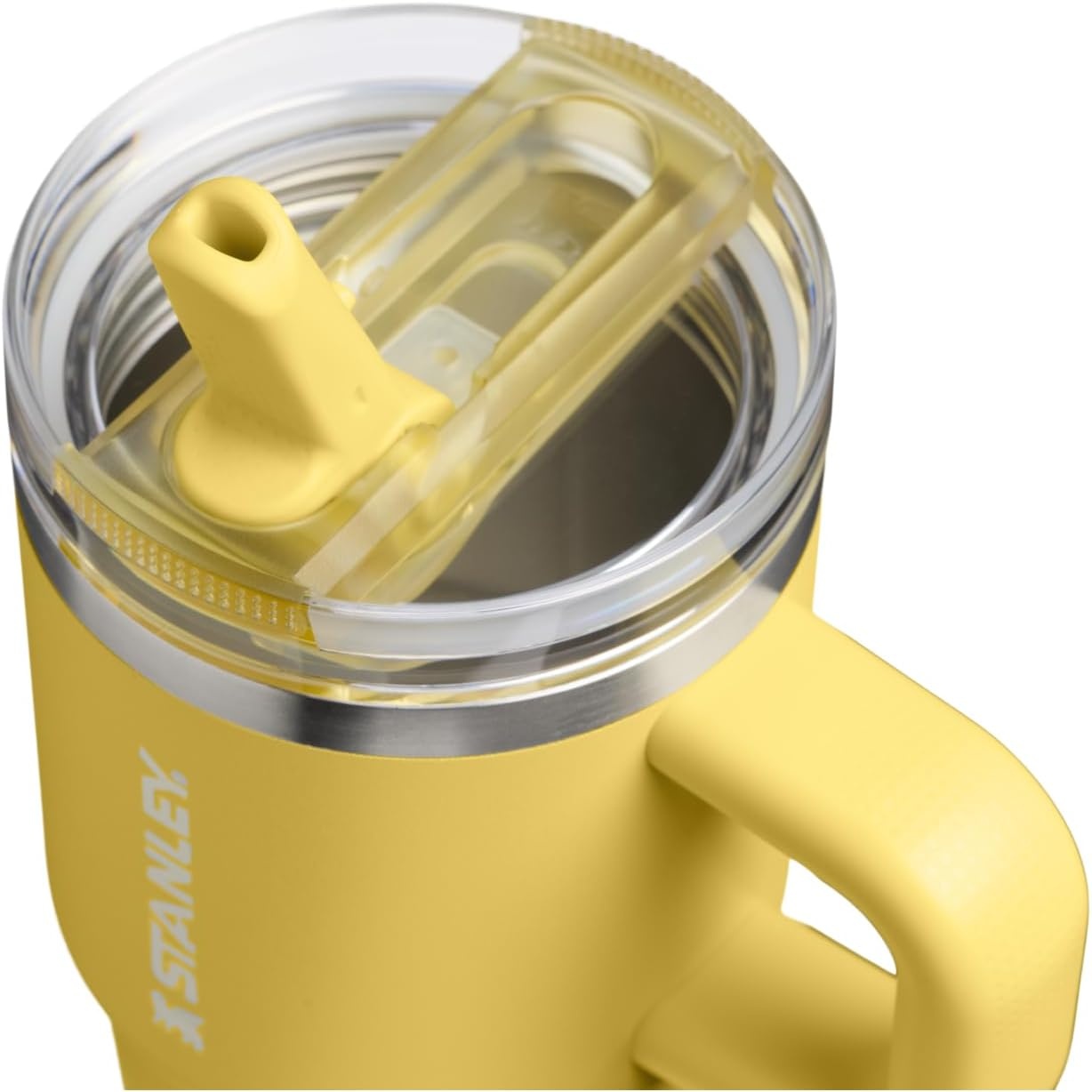 image:imageSTANLEY Quencher ProTour Flip Straw Tumbler with Leakproof Lid 30 oz Builtin Straw and Handle Cup Holder Compatible for Travel insulated Stainless Steel Cup BPAFree Hot PinkDaffodil