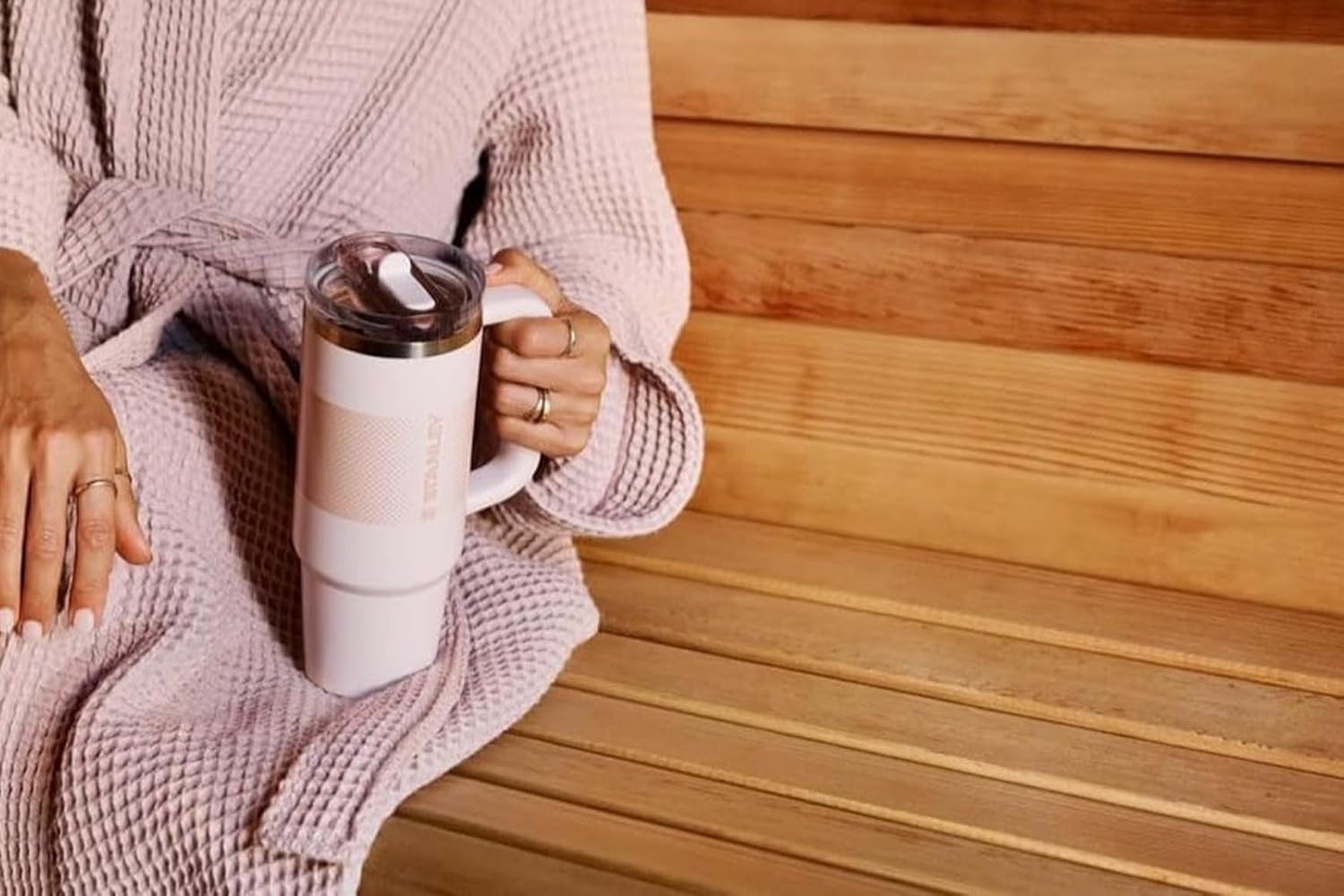 image:imageSTANLEY Quencher ProTour Flip Straw Tumbler with Leakproof Lid 30 oz Builtin Straw and Handle Cup Holder Compatible for Travel insulated Stainless Steel Cup BPAFree Hot PinkVivid Violet Fade