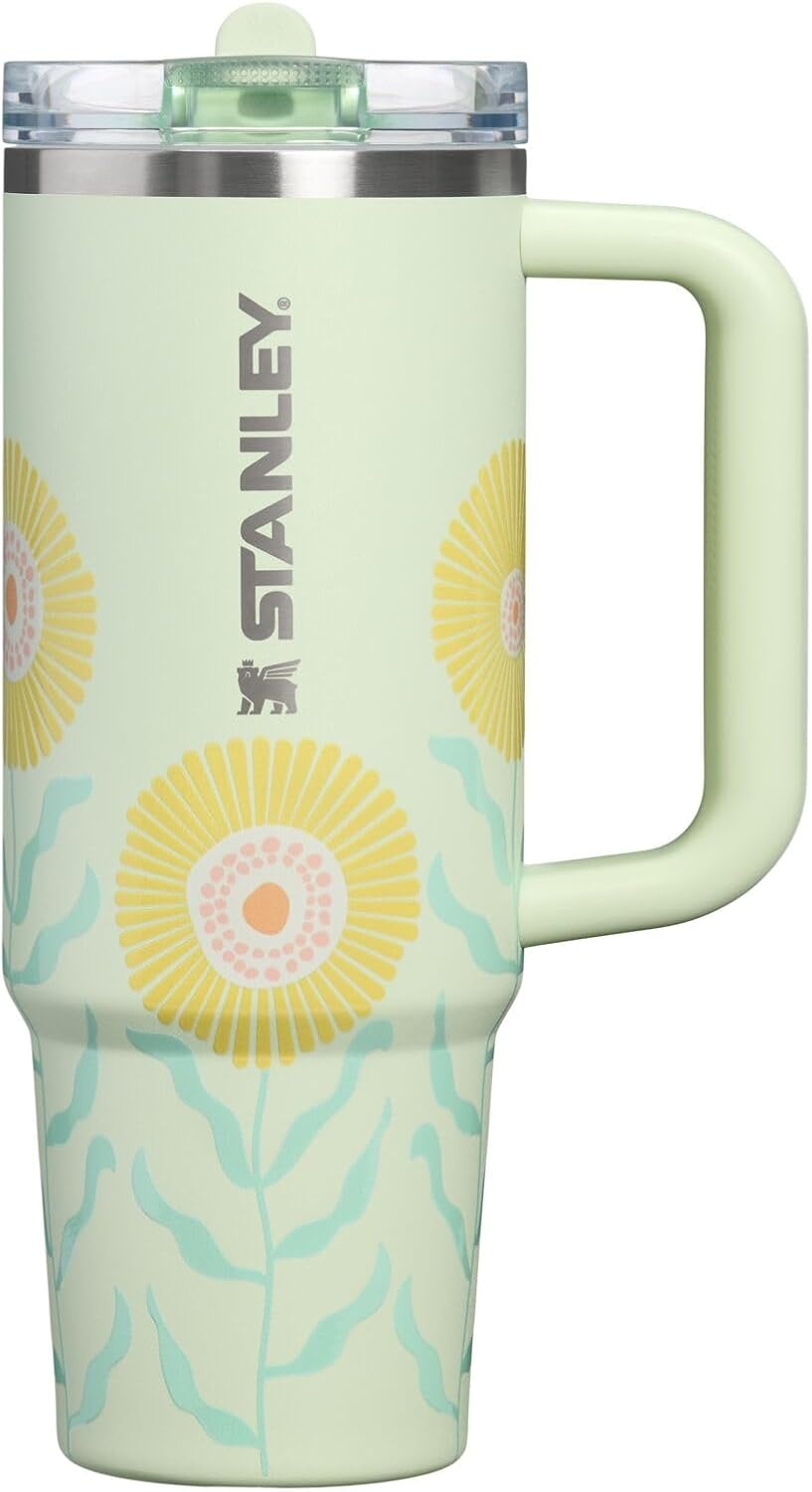 image:imageSTANLEY Quencher ProTour Flip Straw Tumbler with Leakproof Lid 30 oz Builtin Straw and Handle Cup Holder Compatible for Travel insulated Stainless Steel Cup BPAFree Hot PinkHoneydew Garden