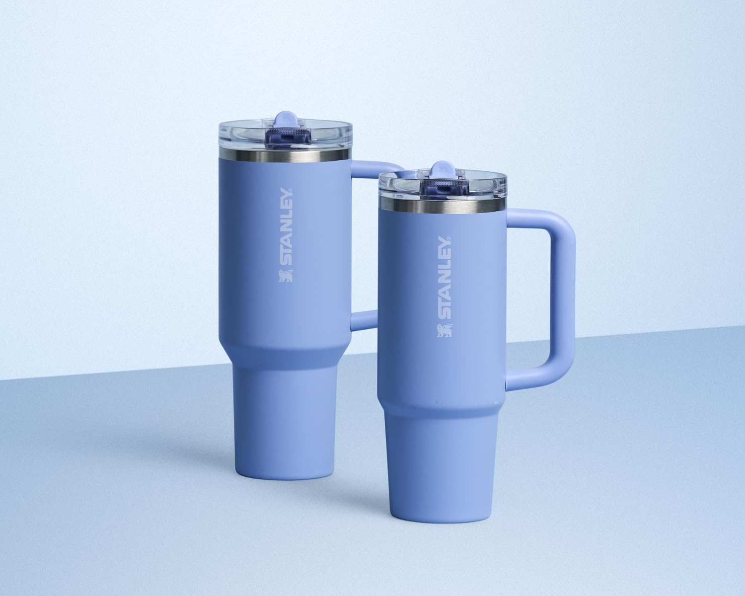 image:imageSTANLEY Quencher ProTour Flip Straw Tumbler with Leakproof Lid 30 oz Builtin Straw and Handle Cup Holder Compatible for Travel insulated Stainless Steel Cup BPAFree Hot PinkHydrangea
