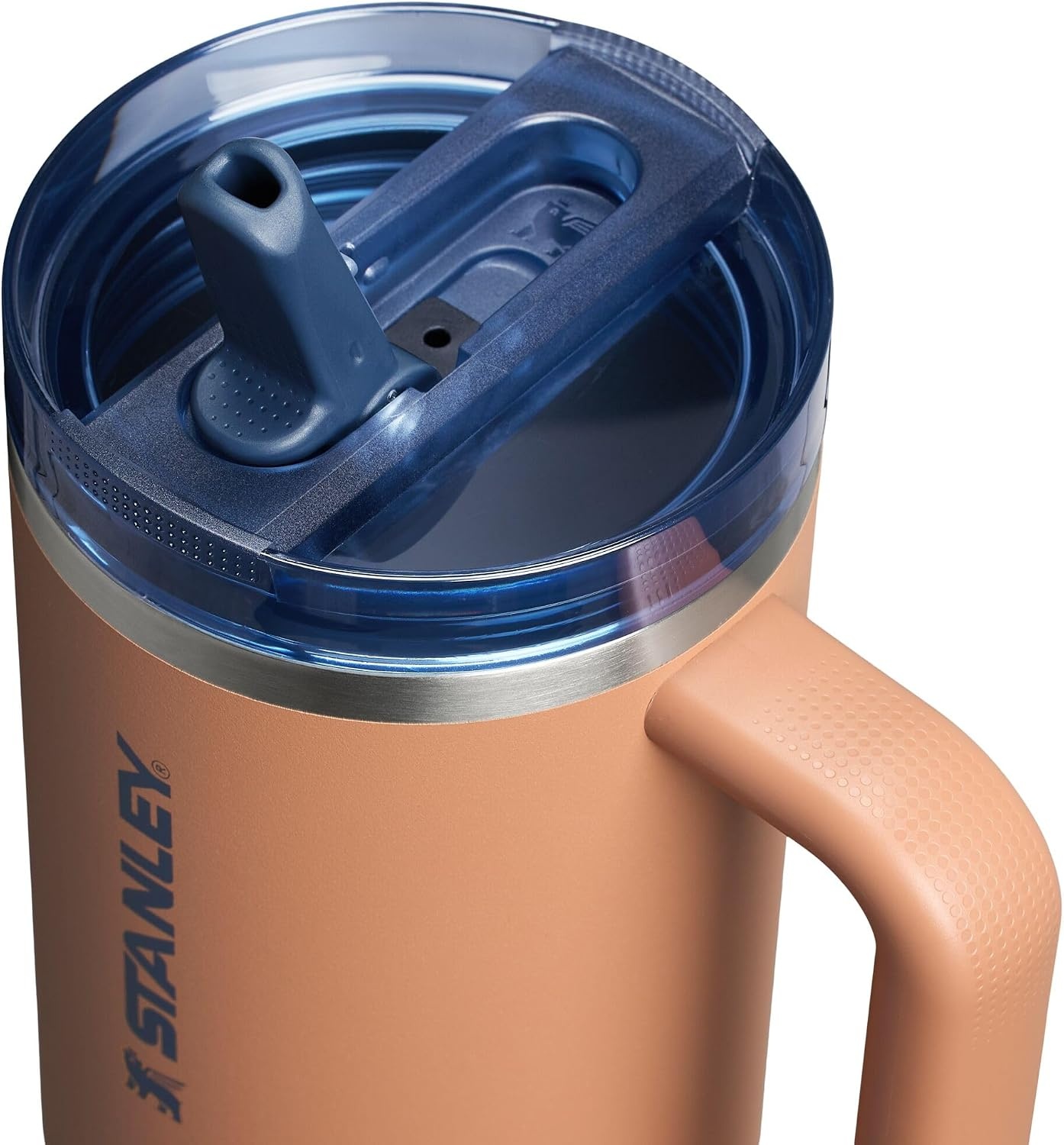 image:imageSTANLEY Quencher ProTour Flip Straw Tumbler with Leakproof Lid 30 oz Builtin Straw and Handle Cup Holder Compatible for Travel insulated Stainless Steel Cup BPAFree Hot PinkToast VRT