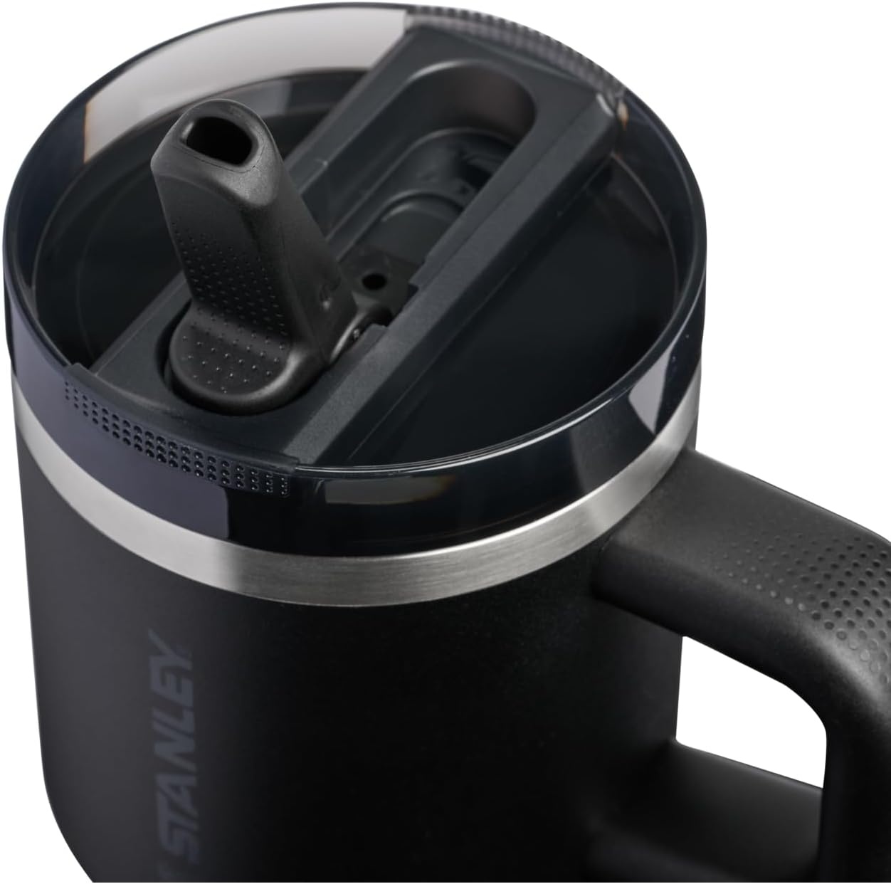 image:imageSTANLEY Quencher ProTour Flip Straw Tumbler with Leakproof Lid 30 oz Builtin Straw and Handle Cup Holder Compatible for Travel insulated Stainless Steel Cup BPAFree Hot PinkBlack 20