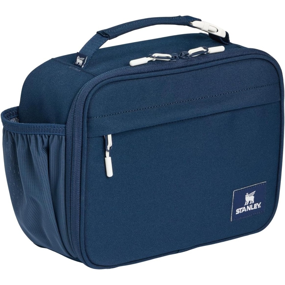 image:imageSTANLEY Assembly Lunch Box 35L Insulated Lunch Bag Rose QuartzDark Navy