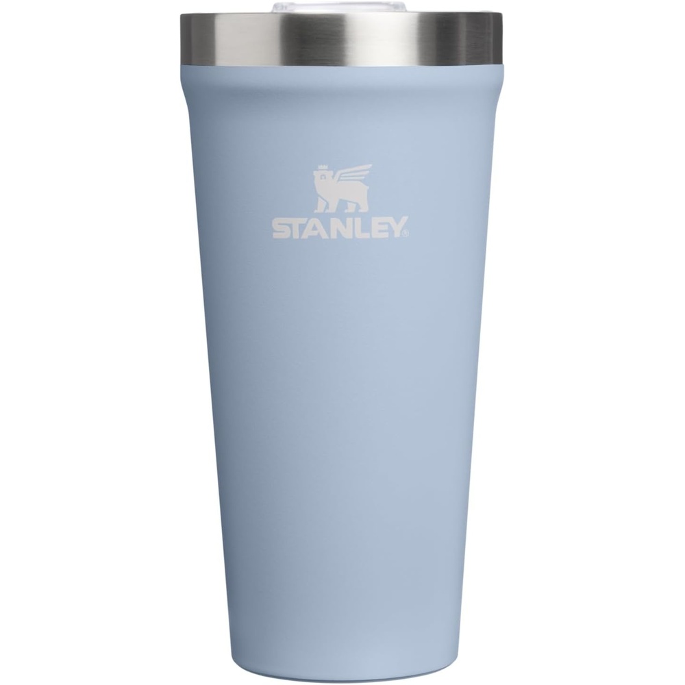 image:imageSTANLEY Everyday Tumbler 20 oz Press Fit Drink Through Lid Beverage Coffee and Cocktail Cup Insulated Stainless Steel Wine Glass BPAFree Blue Dream Stone