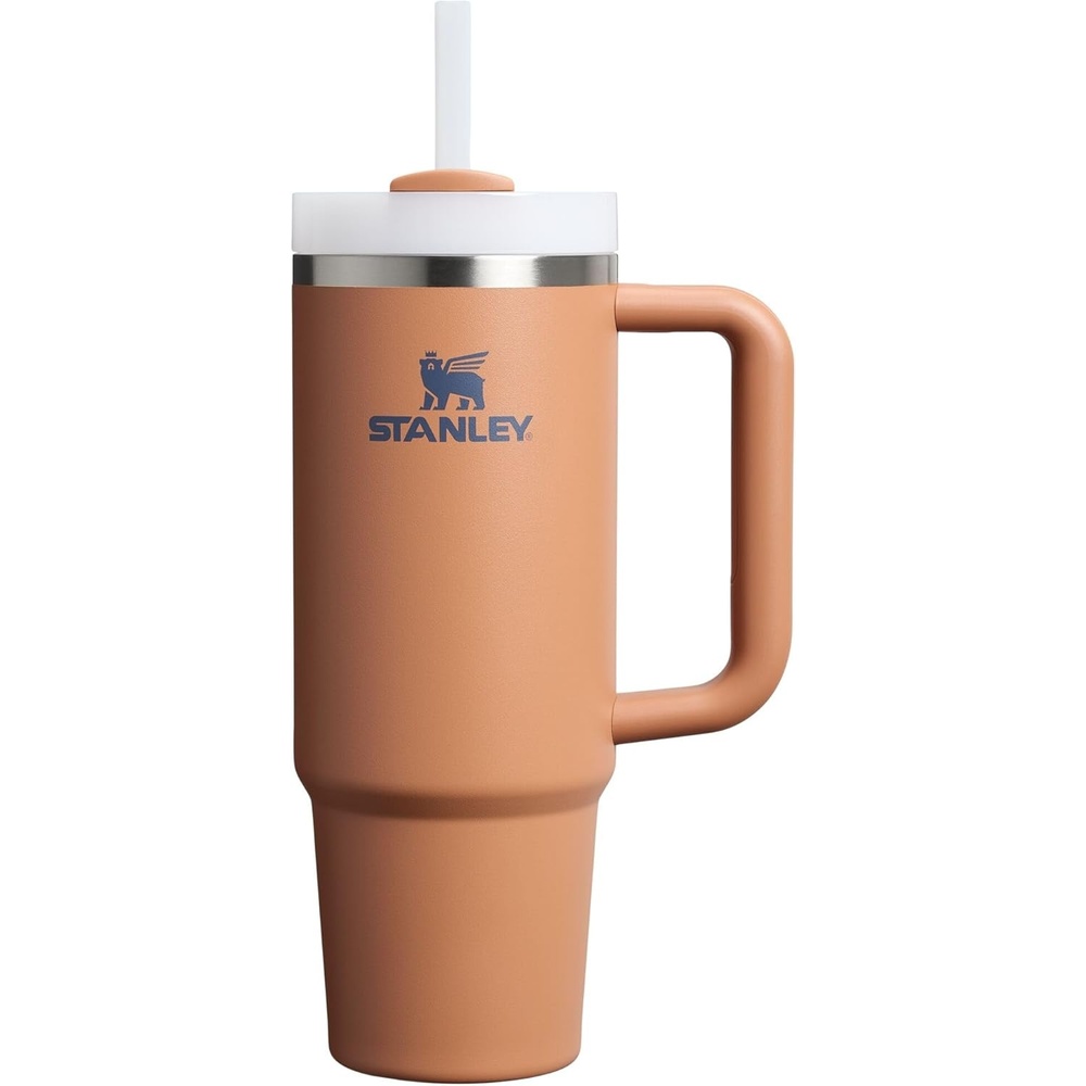 image:imageSTANLEY Quencher H20 Tumbler with Handle and Straw 20 oz Flowstate 3Position Lid Cup Holder Compatible for Travel Insulated Stainless Steel Cup BPAFree Blue Dream StoneToast