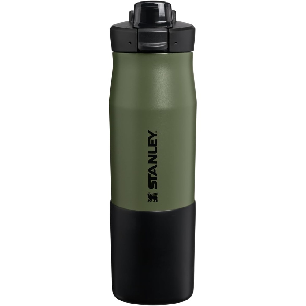 image:imageSTANLEY Vitalize Tempo Bottle 24 oz Lightweight Water Bottle Rose QuartzDried Pine